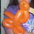 Perched Parrot Balloon