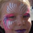 Pink Dutchess Face Painting