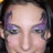 Violet Princess Face Painting