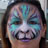 Exotic Tiger Face Painting
