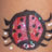Ladybug Glitter Tattoo