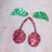 Cherries Glitter Tattoo