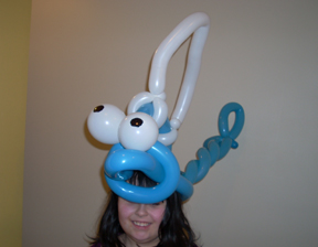 Shark Hat Balloon Twisting